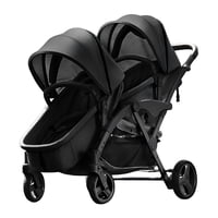 Coche Doble Duo Reclinable 6 Modos En 1 Lubabycas Negro