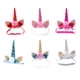 thumbnail image 4 of unicornio cuerno oreja diadema flor cosplay hairband para ni?os fiesta azul, 4 of 5