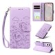 thumbnail image 1 of Funda Cartera para Samsung Galaxy S25 Edge Perro Cachorro Grabado con Tarjetas Soporte Correa Morado, 1 of 6