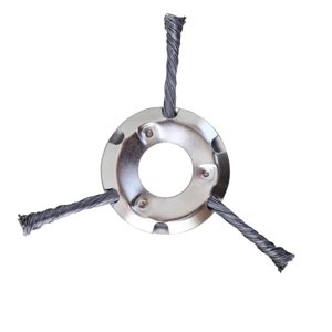 Ioensy - Cabezal De Corte De Alambre, Cabezal De Repuesto Para Comedero De Malas Hierbas Para Cortacésped, Cortador De Cepillo, Recortadora De 3 Cuchillas De 9 Pulgadas