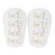 thumbnail image 1 of 2 Piezas De Espinilleras De Fútbol Accesorios Tablero Protector De Pantorrilla Para Hombres Ni?os Mujeres Xs Blanco, 1 of 5