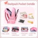 thumbnail image 5 of Mochila escolar VIDOSCLA Princess Bowknot para niñas, 5 of 6