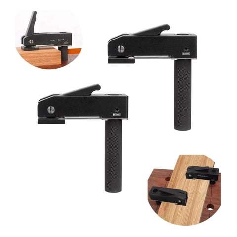 Genérica - Pack 2 Prensa Banco Tornillo Liberación Rápida Carpintería