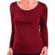 thumbnail image 1 of Camiseta Bambú Primera Capa Mujer 6 Unidades negro Talla Unica, 1 of 8