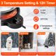 thumbnail image 2 of Cuenco de agua caliente LQTTEK para perro y gato con 3 ajustes de temperatura de 1,5 L, 2 of 8