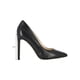 thumbnail image 3 of Zapatos de tacón Tatiana Shoe Nine West para mujer, piel negra, talla 10W, 3 of 7