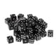 thumbnail image 3 of 12mm 50pcs Acrílico Six Sided Games Spot Party Dice Dice Color Negro, 3 of 4