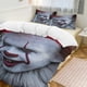 thumbnail image 2 of Pennywise Bedding Set Duvet Cover Comfortable and Lightweight Cartoon Bedding 3 Piece Bed Set, 2 of 5