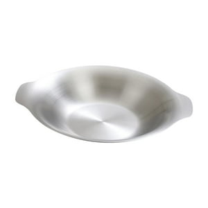 Genérico - Olla De Acero Inoxidable Para Mariscos Con Doble Asa Para Fondue Para Restaurante, Camping, Hogar, Plata, 30,5 Cm