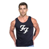 Persodesign - Polera Diseño Foo Fighters 1 Musculosa Tank Gym Life Talla 2Xl Negro Hombre