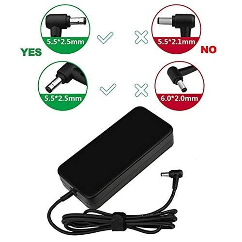 Lvyatuo - Adaptador De Ca De 120 W Compatible Asus Laptop Charge A15-120p1a Pa-1