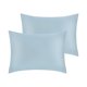 thumbnail image 1 of FUNDAS DE ALMOHADA DE POLIÉSTER REGALWOVEN CON CIERRE DE SOBRE JUEGO DE 2, AZUL CLARO QUEEN (20"x30"), 1 of 6