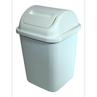 Bloccare - Basurero Plástico De 10 Litros - Basurero Para Baño O Cocina