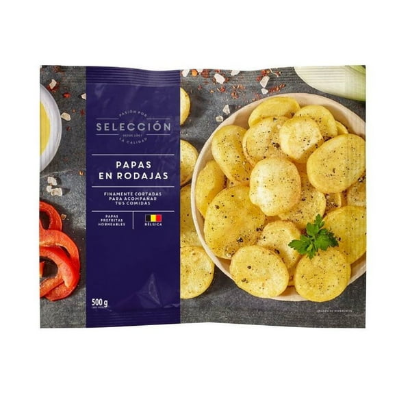 Papas Pre Fritas en Rodajas, 500 g