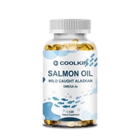 Coolkin Pure Alaskan - Pure Alaskan Salmon Oil Omega 3 Aceite De Salmon 3000Mg 120C