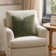 thumbnail image 2 of MIULEE Olive Green Chenille Couch Throw Pillow Covers, 18 x 18 pulgadas, 2 of 2