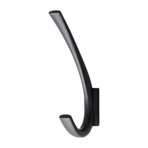 Bothyi - Colgador De Soporte De Gancho De Sombrero De Abrigo De Llave De Pared De Estilo Vintage Con Tornillos Decoración Del Hogar Negro