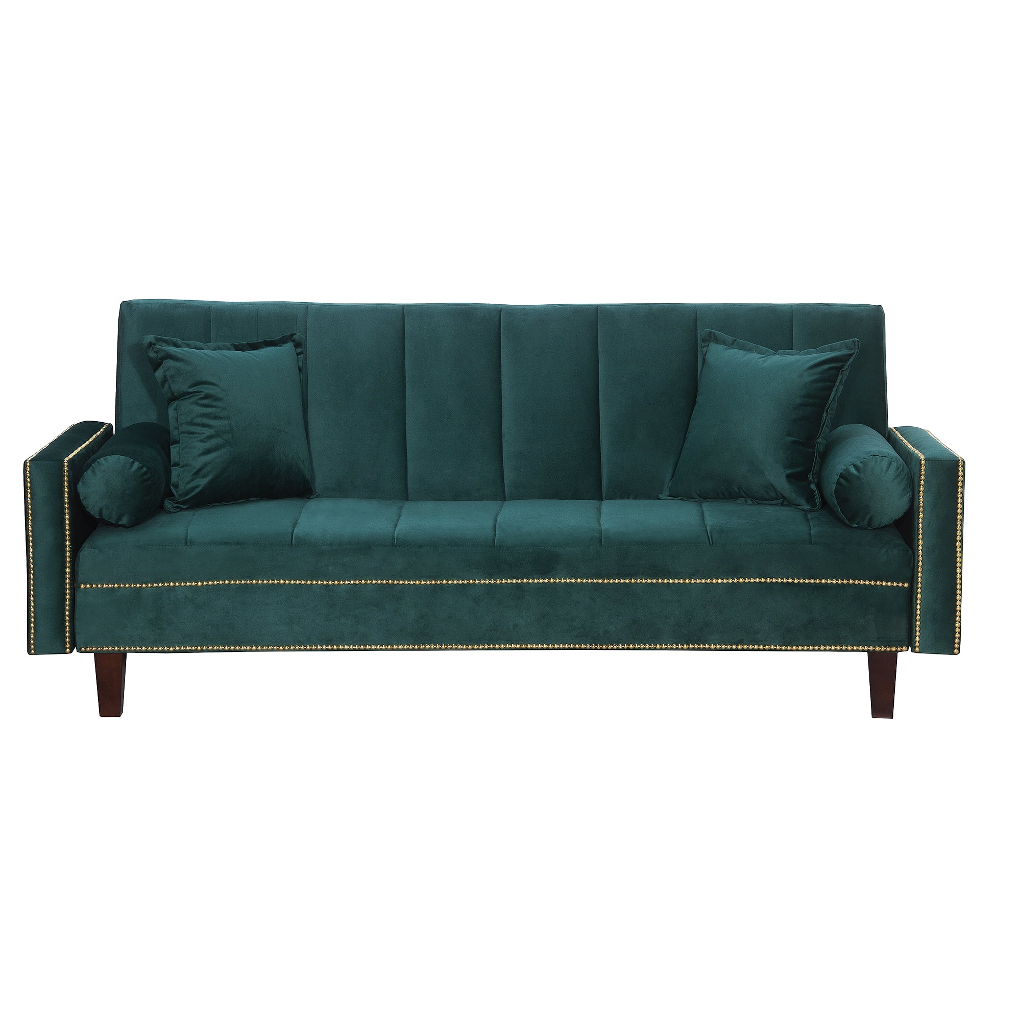 Black Factory - Futon Sofa Cama Golden Green