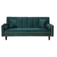 Black Factory - Futon Sofa Cama Golden Green
