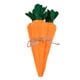 thumbnail image 5 of 3 adornos de zanahoria de Pascua falsos, suministros de utilería para juegos de simulación, manualidades, regalos de bricolaje, juguete de conejo de 7 naranja, 5 of 5