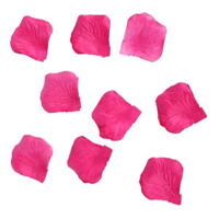 Genérico - Pétalos Flores Artificiales Manualidades Fucsia