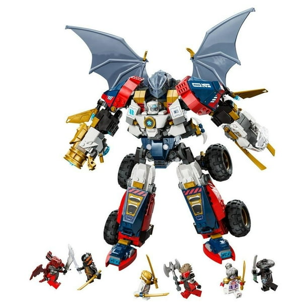 Set LEGO NINJAGO Mech Ultra Combo de Zane Set “4 en 1” 71834 | Lider