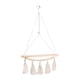 thumbnail image 3 of Estante de macramé para colgar en la pared, decoración bohemia, duradero para dormitorio, baño, pared interior, accesorio versátil, fácil de instalar,, 3 of 5