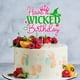 thumbnail image 4 of Decoración para tartas Pezutoi Have a Wicked Birthday, rosa y verde, 4 of 4