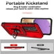 thumbnail image 3 of Estuche GANGXUN para Samsung Galaxy A35 5G, soporte giratorio 360°, estilo mecánico y magnético, 3 of 5
