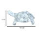 thumbnail image 3 of Figura Adorno Tortuga De Vidrio 19 Cm Decoración, 3 of 7