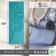 thumbnail image 3 of Tapete de yoga Gaiam Premium Print antideslizante de 5 mm, Paisley Frost, 3 of 5