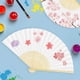 thumbnail image 5 of Folding Hand Fan,11Pcs [DIY Papel Fans] White Folding Hand Fans para mujeres Folding,Gifts,Dancing Partey Potátil Hand Fan,Home Decoation, 5 of 7
