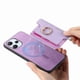 thumbnail image 4 of Funda Magnética Para Xiaomi Redmi 12 Con Billetera Y Anillo Protector Resistente Morado, 4 of 5