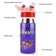 thumbnail image 3 of Los KiboomersBotella de Agua con Tapa Pop Top de Un Toque, Acero Inoxidable, a Prueba de Fugas, para Deportes, Botella Infantil rosa 12 oz, 3 of 6