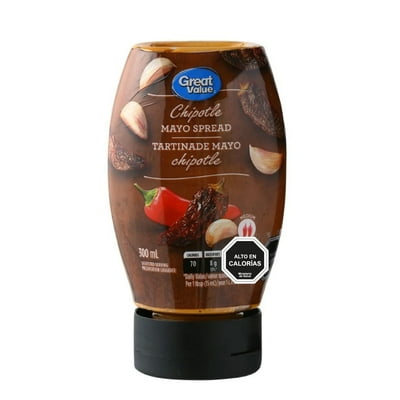 Mayonesa Aji Chipotle Squeeze 300 G Great Value
