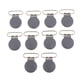 thumbnail image 5 of 10pcs Metal Pacifier Suspender Clip para Dummy Baby Teether Toy Holder Grey, 5 of 5
