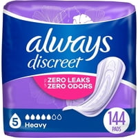 Almohadillas Para Incontinencia Always Discreet Heavy Absorbency X144