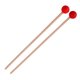 thumbnail image 1 of Drum Mallets Drumsticks Manija Cómoda Para Accesorios De Instrumentos De Batería Rojo, 1 of 5