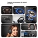thumbnail image 3 of Wireless Over-Ear Bluetooth 5.4 Headphones - Call Noise Cancellation Playtime - Fast Charging - Dual Device- Game Mode - Foldable, 3 of 3