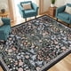 thumbnail image 2 of Alfombra de Área PLHXFR 140x183 cm Floral Lavable Boho, 2 of 9
