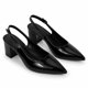 thumbnail image 5 of Sandalia Stiletto Mujer Charol Taco Cuadrado HL03, 5 of 9