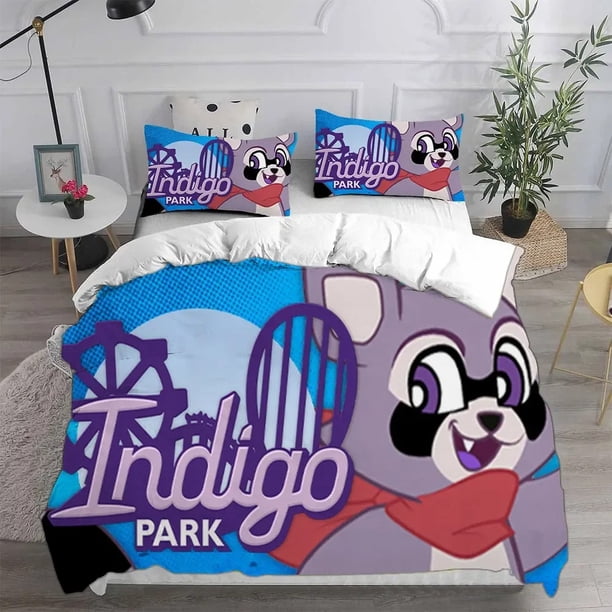 New Indigo Park Bedding Sets Comforter Quilt Bed Cover Duvet Cover Pillow Case Sets Bedroom Decoration Home Textiles Bed Sheets