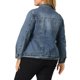thumbnail image 3 of Agnes Orinda Chaqueta de Mezclilla Talla Grande para Mujeres Manga Larga Abotonada Lavada Chaqueta de Jean Camionero 4X Azul, 3 of 8
