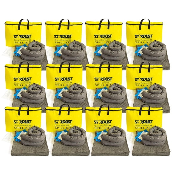 Kit para derrames Stardust Spill Products universal, paquete de 12