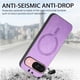 thumbnail image 2 of Magnetic Slim Case for Google Pixel 10 with Camera Guard & Anti-Scratch Back Purple, 2 of 5