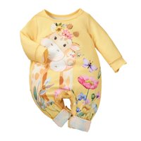 Magideal - Mameluco De Manga Larga Para Bebé, Mameluco De Pierna Larga, Traje De Bebé, Para Recién Nacido, Mono Para Uso Diario, Festival, Halloween, Info 12 A 18 Meses