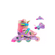 thumbnail image 2 of Patines 2 en 1, 3 ruedas talla 29 a 33, rosado, 2 of 3