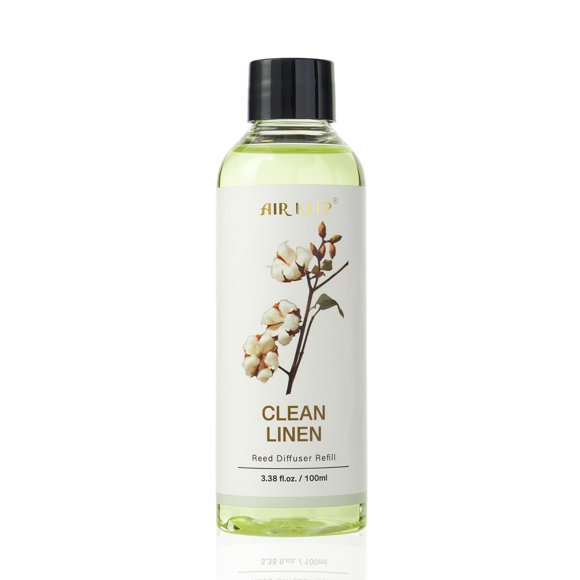 Aceite para difusor de varillas Airkeep 100 ml Lino Limpio - 1 unidad