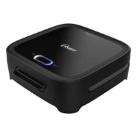 Sandwichera Oster® Compacta Con Platos Hondos Ckstsm400 Color Negro Sandwichero Grill Asador