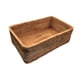 thumbnail image 3 of Cesta De Almacenamiento De Ratán Placa De Fruta Caja De Almacenamiento Cosmético Para Estante Pantry De Hogar 25CMX16.5CMX9CM, 3 of 5